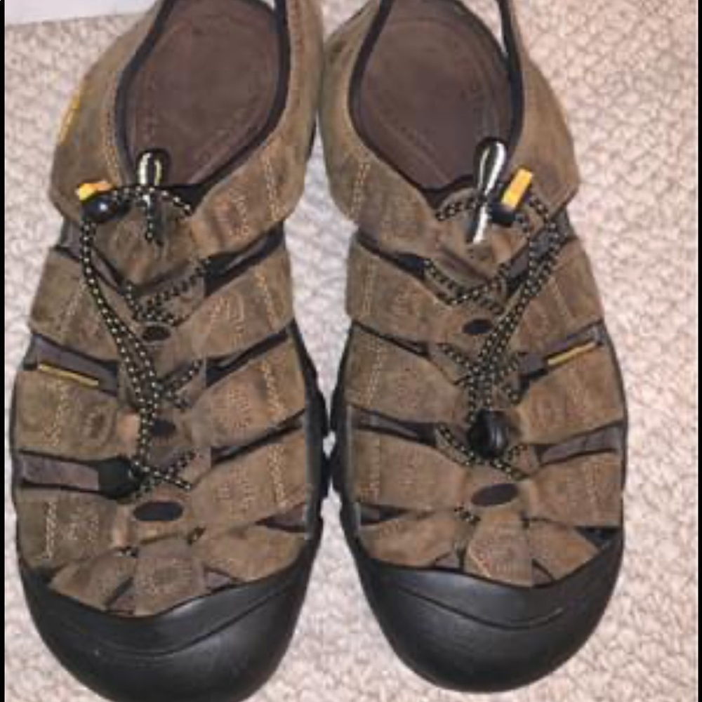 Keen Mens Leather Sandals Size 11.5